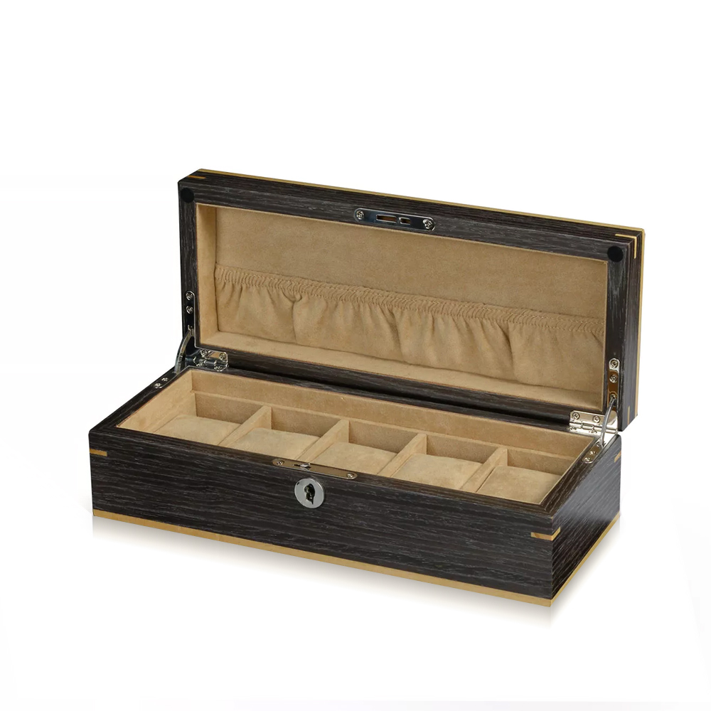 Neuwertige Und Wunderschöne Braune Uhrenbox Für 10 Uhren (Gebraucht) In - Foto 6